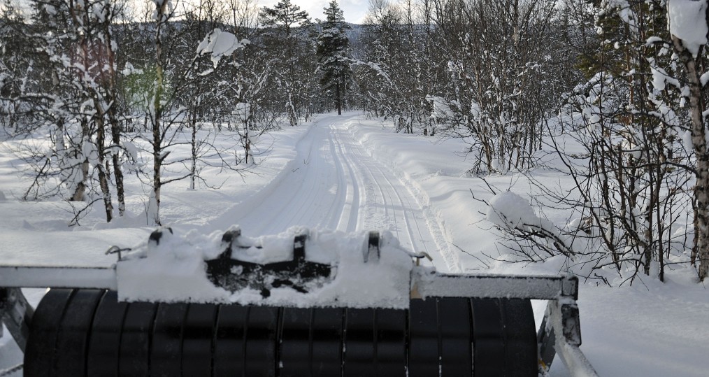 Sladdning av vasaloppspåret