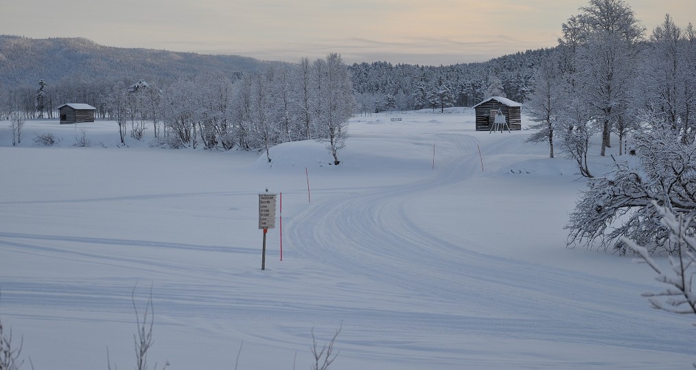Ljuset har återvänt och gott om snö i Ammarnäs